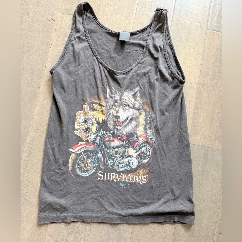 Harley-Davidson Gray Tank Top